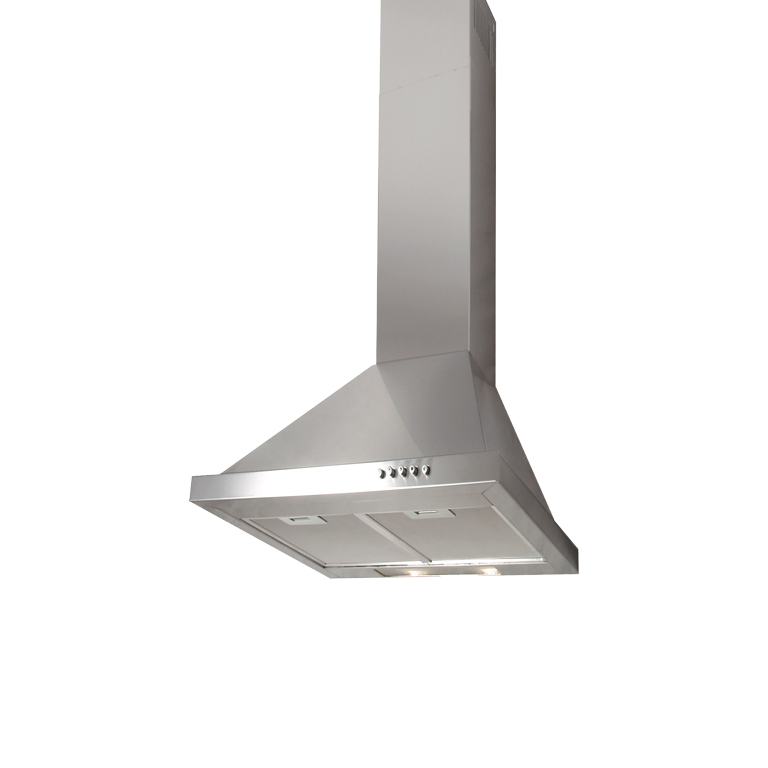 Cooker hood canopy cleaning illustration
